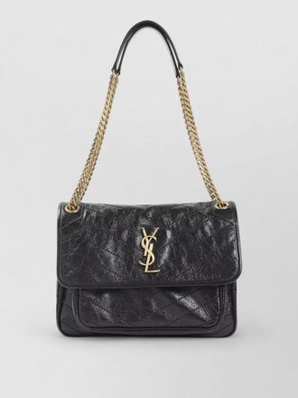 Saint Laurent niki m shoulder bag chain strap quilted