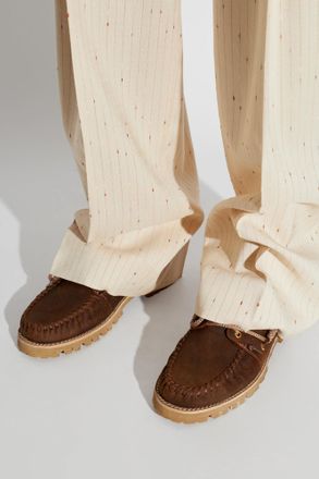 Golden Goose Suede Shoes Cruise Tank Sole, Mens, Brown