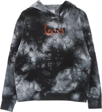 Karl Kani Retro Tie Dye Hoodie - Dames - Hoodies - Veelkleurig - S - Katoen - Hoodies & sweatvesten