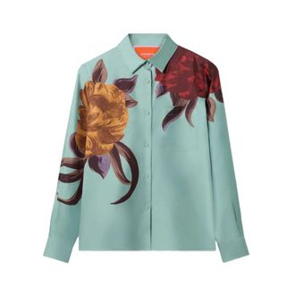 La DoubleJ Mujer, Blusas y Camisas, Azul, Talla: M