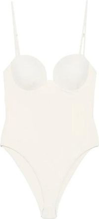 Magda Butrym Dames, Badkleding, Wit, Maat: S