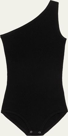 Michael Kors One-Shoulder Knit Bodysuit