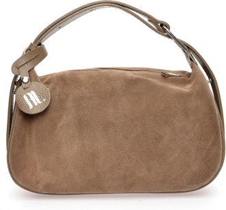 Anna Luchini Beige Rundleer Tas