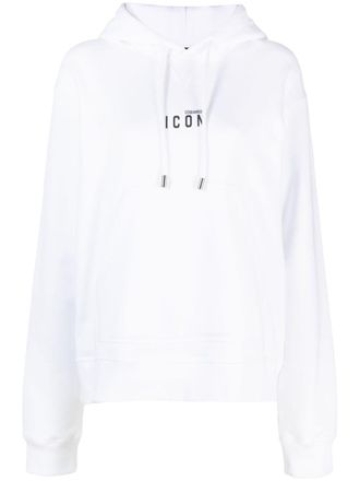 Dsquared2 Hoodie met logoprint - Wit