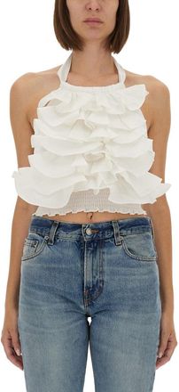 The Garment Cyprus Layer Top With Ruffles-Donna