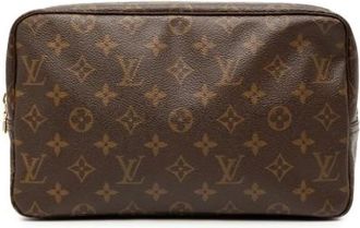 Louis Vuitton Pre-owned Clutches, female, Brown, Size: ONE SIZE Pre-owned Fabric Clutch