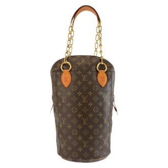 Louis Vuitton Brown Monogram Pvc Shoulder Bag Tote Bag (Pre-Owned)