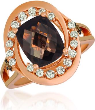 Le Vian Ladies Nude Diamonds Rings set in 14K Strawberry Gold
