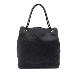 Gucci Pre-owned Gucci Large GG Denim Gifford Tote Ladies DMVZ1A8WDIFR6E4K