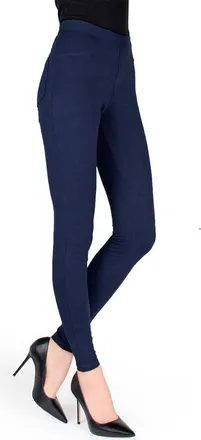 MeMoi Soft Chic Leggings in Navy at Nordstrom Rack, Size Large/x-Large