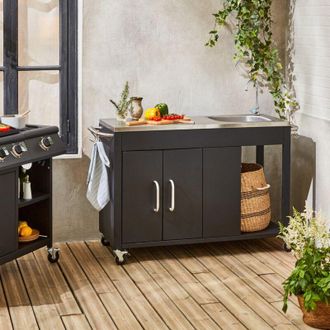 Sweeek Cucina da esterno in acciaio