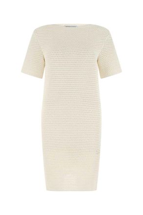 Bottega Veneta Ivory Crochet Dress