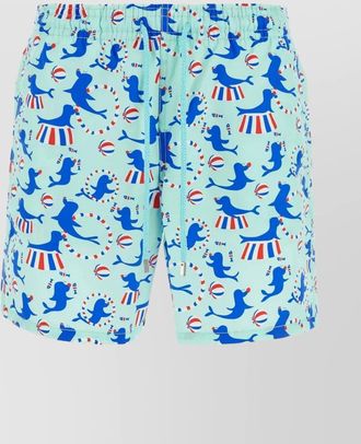 Vilebrequin unique print nylon swim shorts