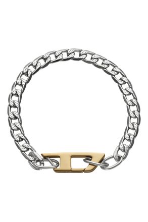 Diesel Stainless steel chain bracelet - Bracelets - Unisex - Silver