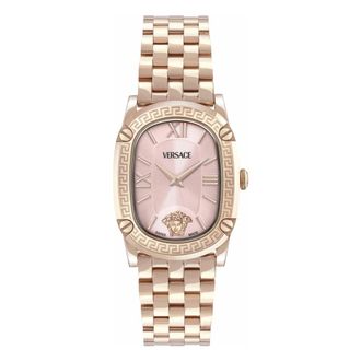 Versace Greca Couture Lady - Dames - Horloges - Geel - ONE Size - Accessoires