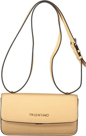 Valentino Tassen, Dames, Beige, ONE Size, Handtas met verstelbare schouderriem en externe en interne vakken
