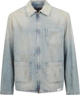 Golden Goose Hombre, Chaquetas, Azul, Talla: L