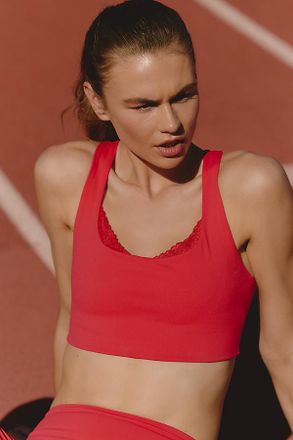 Spiritual Gangster Harmony Lace Sports Bra