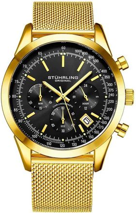 Stührling Monaco Black Dial Mens Watch M15861