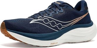Saucony Mens Ride 19 Running Shoes In Navy Blue