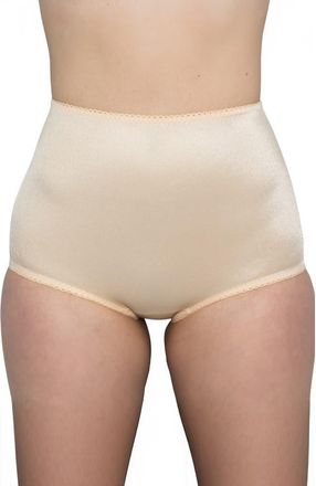 Rago 4-way Stretch Full Coverage Panty in Beige at Nordstrom, Size 28