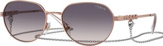 Vogue Eyewear VO4254S 515236 Womens Sunglasses Gold Size 51
