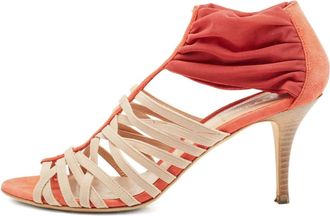 Fendi Sandali con ruches 75mm - Toni neutri