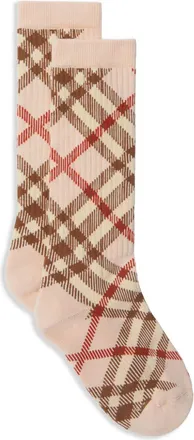 Burberry Calzini a quadri - Toni neutri