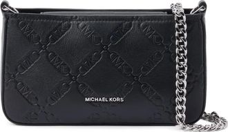 Michael Kors Borsa a tracolla con logo - Bianco
