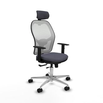 Piqueras y Crespo Silla De Oficina Piqueras Y Crespo Jorquera Negro Espuma Alta Densidad