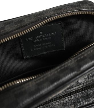 Louis Vuitton Black Damier Graphite Canvas Amazon Christopher Nemeth Shoulder Mens Bag (Pre-Owned)