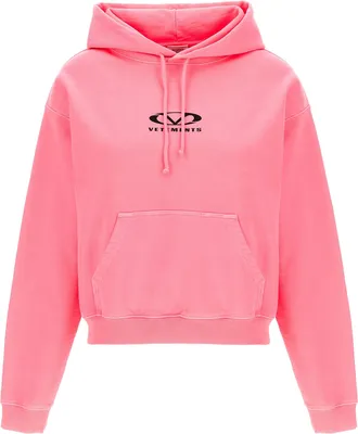 VETEMENTS Womens Oval Logo Hoodie