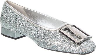 Ferragamo Ferragamo Logo Leather Ballet Flat