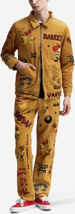 Market Boosted Club Corduroy Pants In Rattan