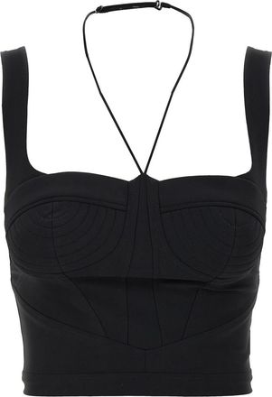 Nensi Dojaka Black Shaped top