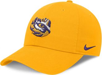 Nike LSU Club Nike Mens College Adjustable Hat in Brown | NC0176ILSN-KKE