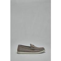 Fendi OLock Suede Loafers