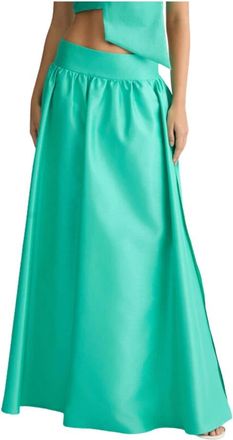 Liu Jo Gonna con spacchi - female - Liu Jo - Maxi Skirts - Green - XS - Skirts