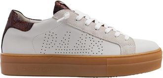 P448 Thea - Dames - Sneakers - Beige - 36 EU - Leer - Schoenen
