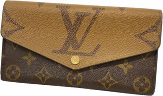 Louis Vuitton Brown Long Wallet (Bi-Fold) (Pre-Owned)