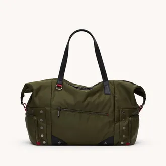 Hammitt Hammitt Ivy Weekender Jade Nylon Gunmetal