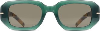 BOSS Boss 1608/S XGW/IR Womens Sunglasses Green Size 50