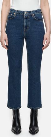Closed Hi-Sun Flared Jeans In Dark Blue