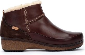 Pikolinos Womens Granada Leather Flat Ankle Boots, auburn, 6-6.5 UK