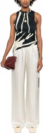 Nanushka Grady Tank Top In Light Fringe