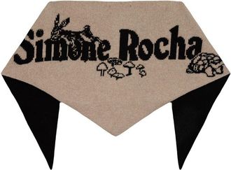 Simone Rocha Daisy Scarf