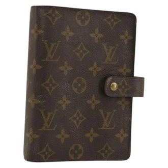 Louis Vuitton Pre-owned Wallets, female, Brown, Size: ONE SIZE Pre-owned Day Planner Cover