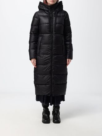 Peuterey Piumino lungo in nylon trapuntato con cappuccio e collo alto