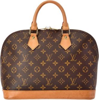 Louis Vuitton Brown Monogram Coated Canvas Alma (Authentic Pre-Loved)