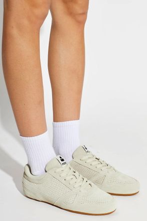 Isabel Marant Senny Low Sports Shoes, Womens, Grey